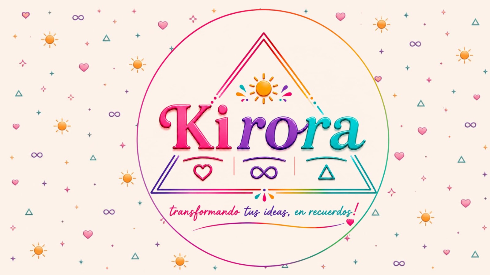 Logo original de Kirora: transformando tus ideas en recuerdos